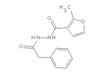 2-methyl-N'-(phenylacetyl)-3-furohydrazide