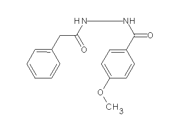 4-methoxy-N'-(phenylacetyl)benzohydrazide