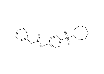 N-[4-(1-azepanylsulfonyl)phenyl]-N'-phenylurea
