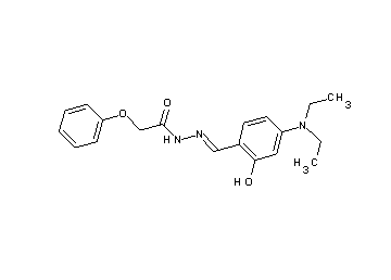 N'-[4-(diethylamino)-2-hydroxybenzylidene]-2-phenoxyacetohydrazide
