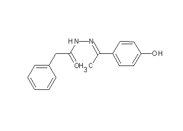 N'-[1-(4-hydroxyphenyl)ethylidene]-2-phenylacetohydrazide - Click Image to Close