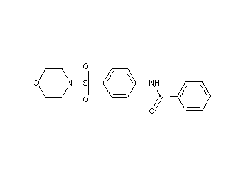 N-[4-(4-morpholinylsulfonyl)phenyl]benzamide