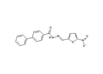 N'-[(5-nitro-2-furyl)methylene]-4-biphenylcarbohydrazide