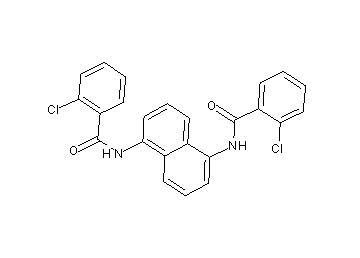 N,N'-1,5-naphthalenediylbis(2-chlorobenzamide)