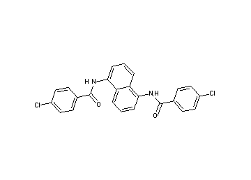N,N'-1,5-naphthalenediylbis(4-chlorobenzamide)