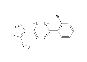 N'-(2-bromobenzoyl)-2-methyl-3-furohydrazide