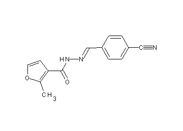 N'-(4-cyanobenzylidene)-2-methyl-3-furohydrazide