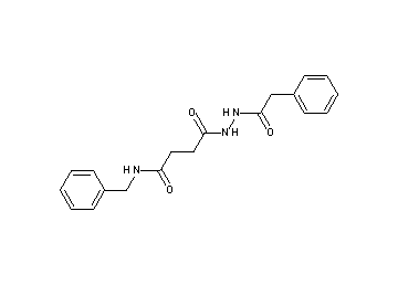 N-benzyl-4-oxo-4-[2-(phenylacetyl)hydrazino]butanamide