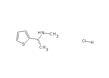 N-methyl-1-(2-thienyl)ethanamine hydrochloride