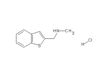 (1-benzothien-2-ylmethyl)methylamine hydrochloride