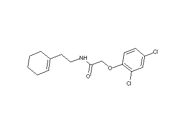 N-[2-(1-cyclohexen-1-yl)ethyl]-2-(2,4-dichlorophenoxy)acetamide