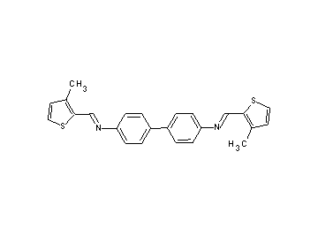 N,N'-bis[(3-methyl-2-thienyl)methylene]-4,4'-biphenyldiamine