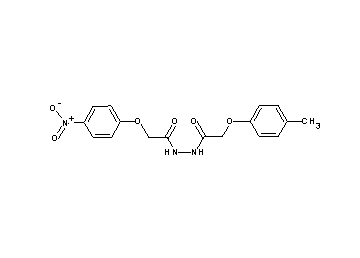 2-(4-methylphenoxy)-N'-[(4-nitrophenoxy)acetyl]acetohydrazide