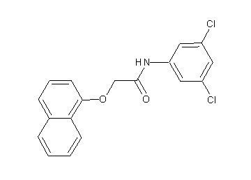 N-(3,5-dichlorophenyl)-2-(1-naphthyloxy)acetamide