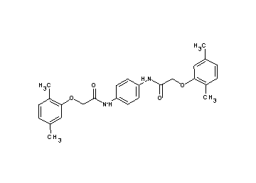 N,N'-1,4-phenylenebis[2-(2,5-dimethylphenoxy)acetamide]