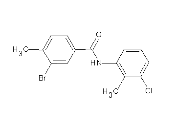3-bromo-N-(3-chloro-2-methylphenyl)-4-methylbenzamide