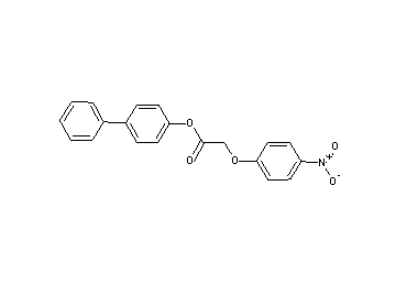 4-biphenylyl (4-nitrophenoxy)acetate