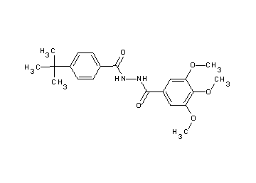 N'-(4-tert-butylbenzoyl)-3,4,5-trimethoxybenzohydrazide