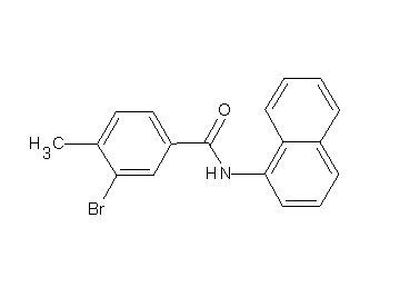 3-bromo-4-methyl-N-1-naphthylbenzamide
