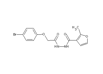 N'-[(4-bromophenoxy)acetyl]-2-methyl-3-furohydrazide