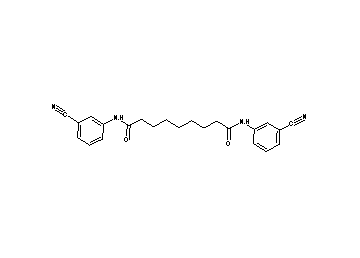 N,N'-bis(3-cyanophenyl)nonanediamide
