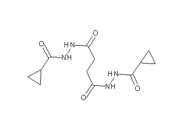 N'1,N'4-bis(cyclopropylcarbonyl)succinohydrazide