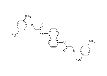 N,N'-1,5-naphthalenediylbis[2-(2,5-dimethylphenoxy)acetamide]