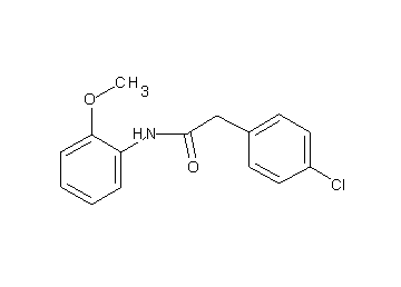 2-(4-chlorophenyl)-N-(2-methoxyphenyl)acetamide