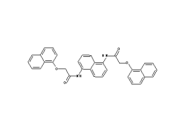 N,N'-1,5-naphthalenediylbis[2-(1-naphthyloxy)acetamide]