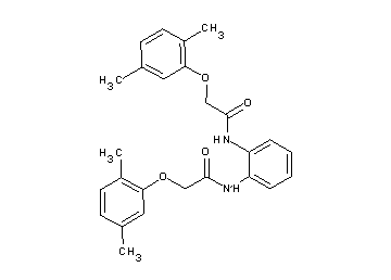 N,N'-1,2-phenylenebis[2-(2,5-dimethylphenoxy)acetamide]