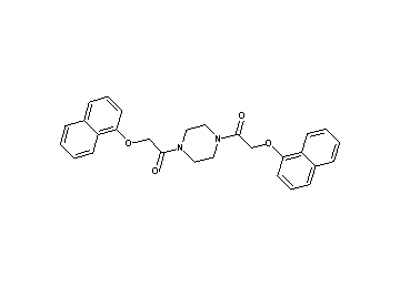 1,4-bis[(1-naphthyloxy)acetyl]piperazine