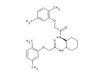N,N'-1,2-cyclohexanediylbis[2-(2,5-dimethylphenoxy)acetamide]