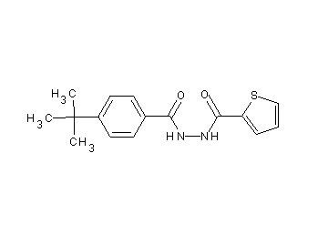 N'-(4-tert-butylbenzoyl)-2-thiophenecarbohydrazide