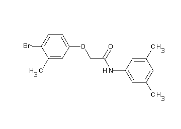 2-(4-bromo-3-methylphenoxy)-N-(3,5-dimethylphenyl)acetamide