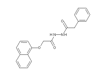 2-(1-naphthyloxy)-N'-(phenylacetyl)acetohydrazide
