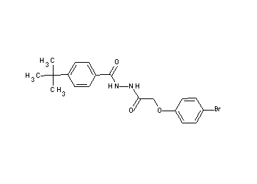 N'-[(4-bromophenoxy)acetyl]-4-tert-butylbenzohydrazide