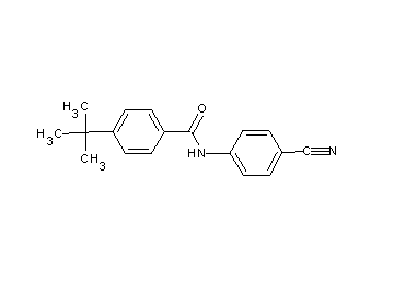 4-tert-butyl-N-(4-cyanophenyl)benzamide