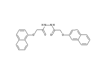 2-(1-naphthyloxy)-N'-[(2-naphthyloxy)acetyl]acetohydrazide