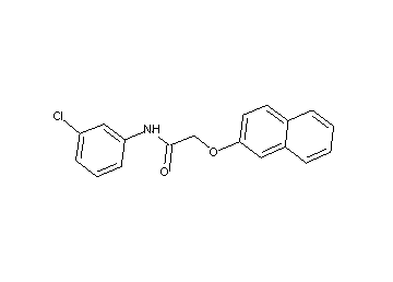 N-(3-chlorophenyl)-2-(2-naphthyloxy)acetamide