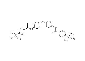 N,N'-[oxybis(4,1-phenylene)]bis(4-tert-butylbenzamide)