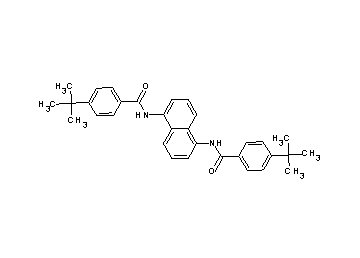 N,N'-1,5-naphthalenediylbis(4-tert-butylbenzamide)