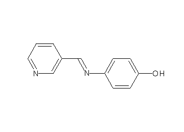 4-[(3-pyridinylmethylene)amino]phenol