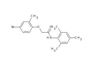 2-(4-bromo-2-methylphenoxy)-N-mesitylacetamide