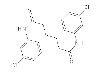 N,N'-bis(3-chlorophenyl)hexanediamide