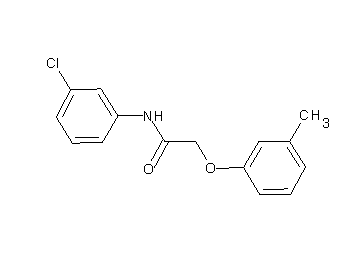 N-(3-chlorophenyl)-2-(3-methylphenoxy)acetamide