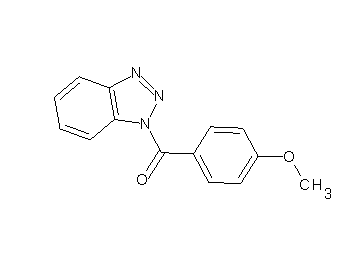 1-(4-methoxybenzoyl)-1H-1,2,3-benzotriazole 1-(4-methoxybenzoyl)-1H-1,2,3-benzotriazole