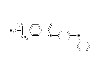 N-(4-anilinophenyl)-4-tert-butylbenzamide