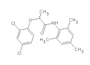 2-(2,4-dichlorophenoxy)-N-mesitylpropanamide