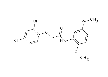 2-(2,4-dichlorophenoxy)-N-(2,5-dimethoxyphenyl)acetamide - Click Image to Close