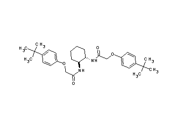 N,N'-1,2-cyclohexanediylbis[2-(4-tert-butylphenoxy)acetamide]